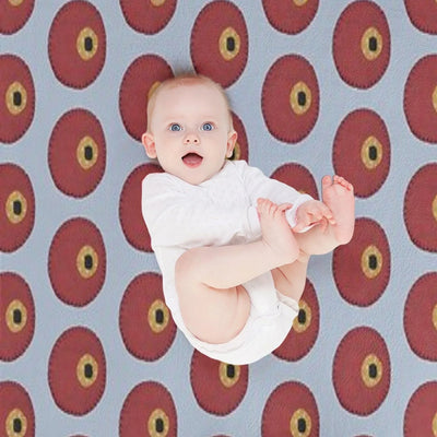 Glass Eye 12 Throw Blanket