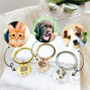 Pet sketch necklace portrait cat puppy pet DIY engraving keychain