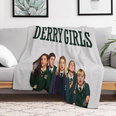 Derry Girls Easy Care Throw Blanket