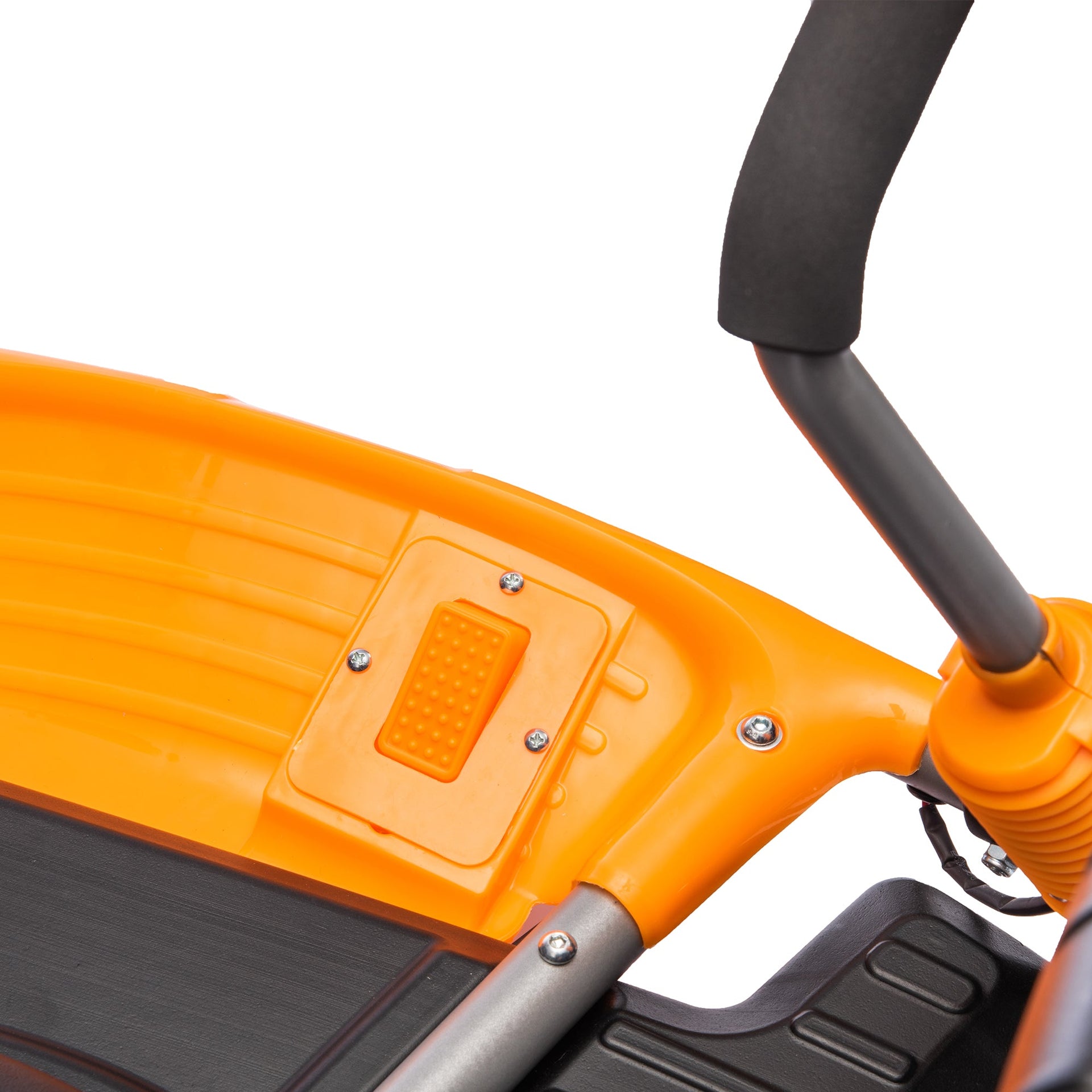 12V Kids Ride On Electric Toy,2WD,16'' exaggerated wheel,Dual handle control for 360 degree flexible steering and rotation