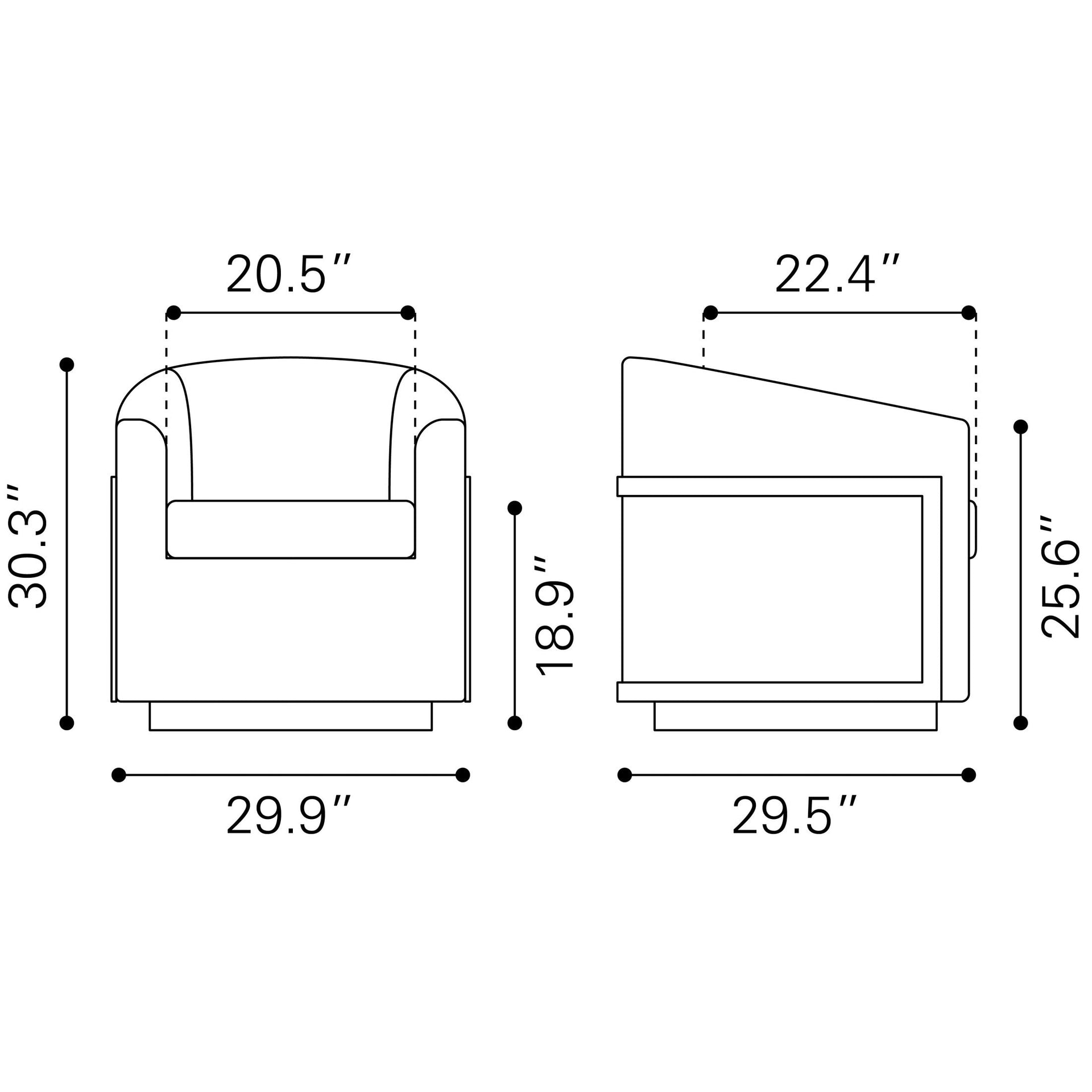 Hanko Swivel Chair Golden Beige