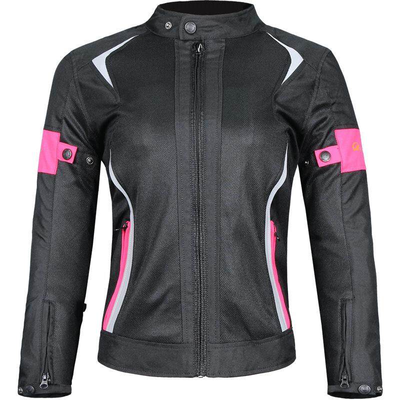 Motorcycle riding coat for women waterproof motorcycle coat slim fit and anti fall racing coat