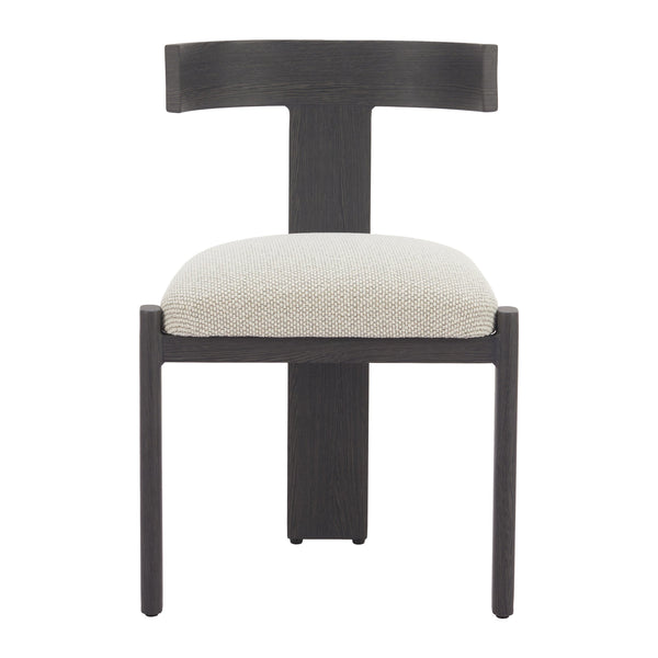 Tiana Dining Chair Black & Beige