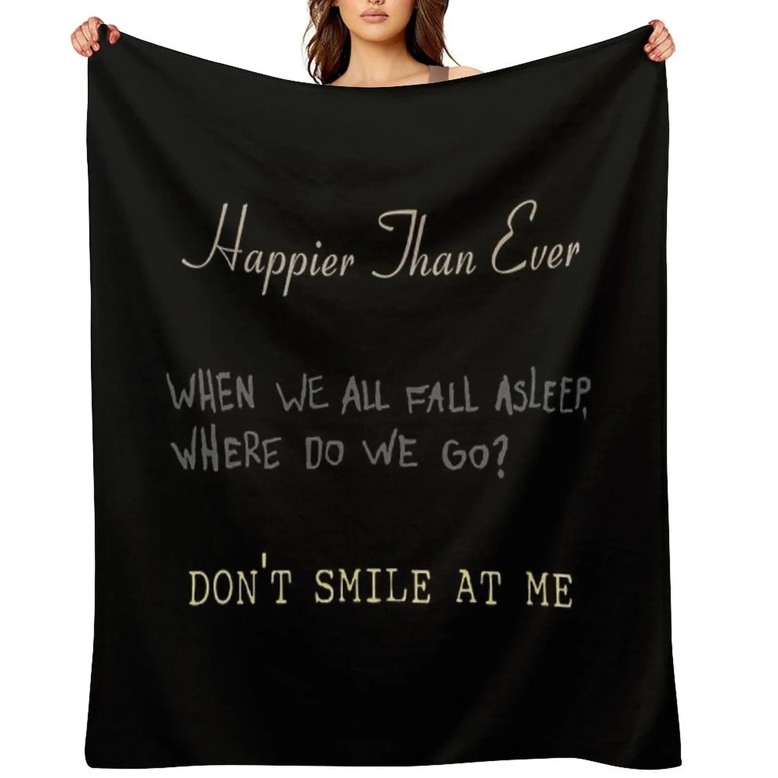 Billie's Albums Throw Blanket