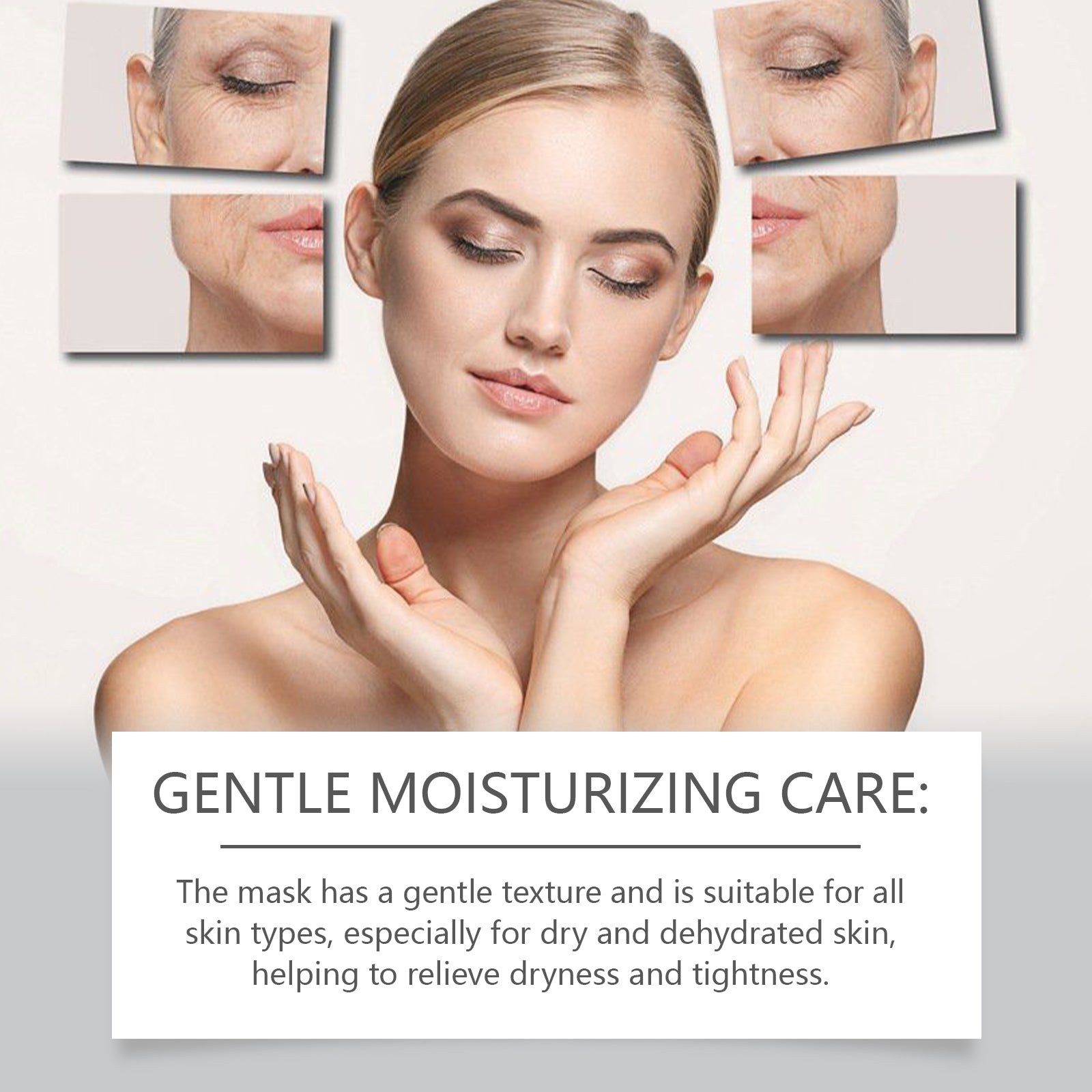 Collagen Moisturizing Mask Gently Nourishes And Moisturizes Skin, Strengthens Skin, Reduces Fine Lines And Moistens Skin