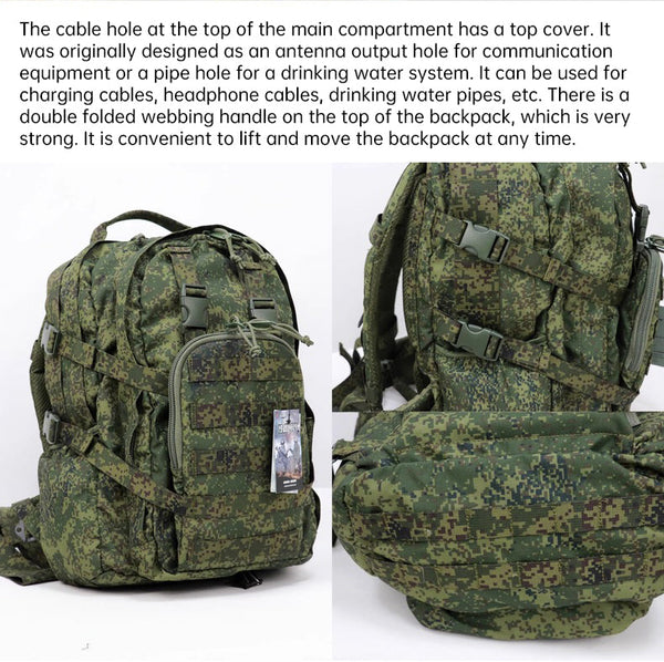Cold War export: Russian Mammoth B tactical backpack, replica of Russian mountain special forces SPN Beaver 2 assault pack