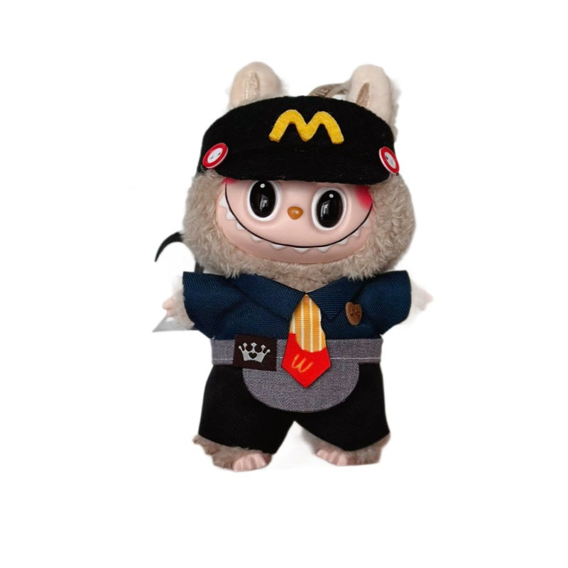 [Clothes Only]15-17 cm Labubu Sitting Party Doll Clothes Cute Set Clothes