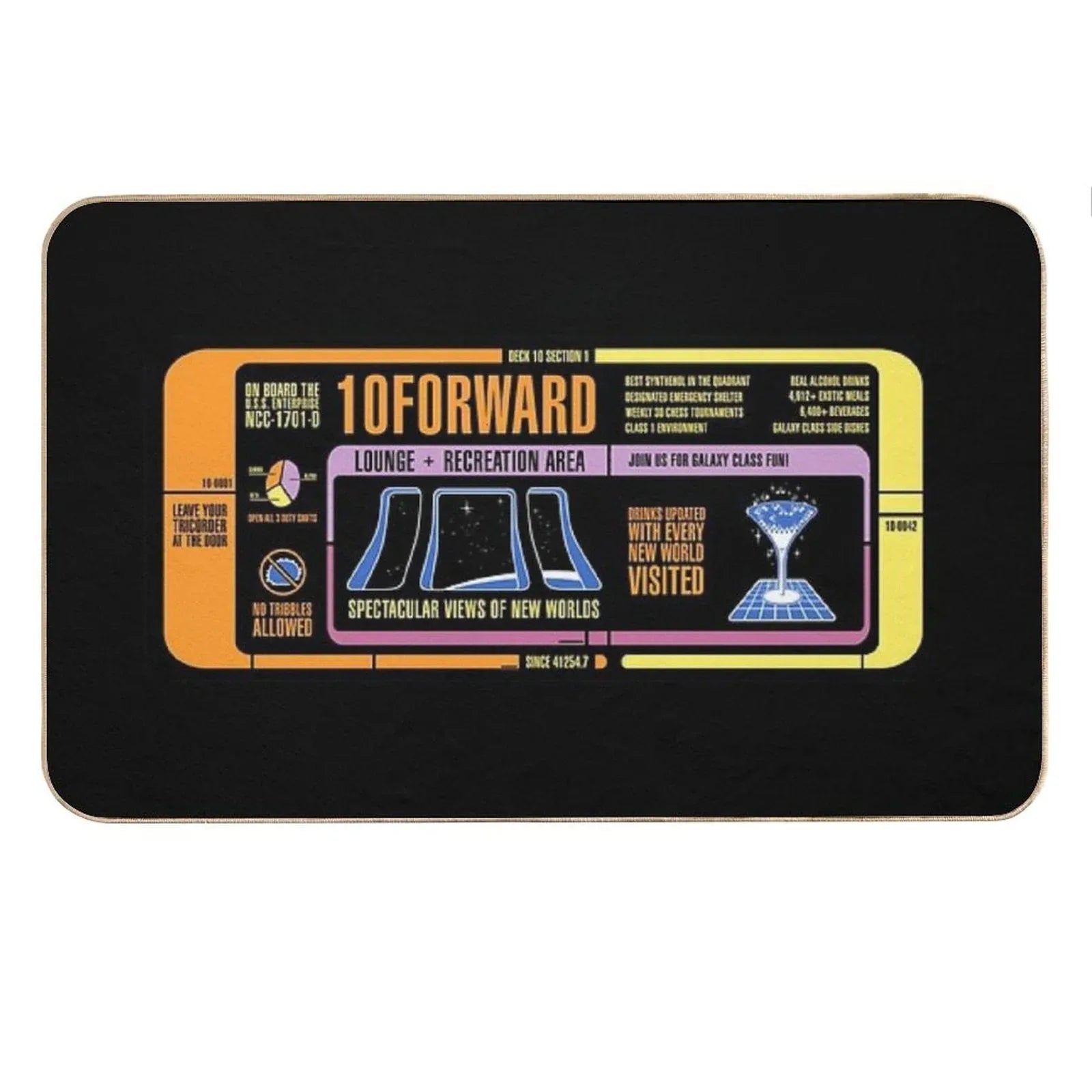 10FORWARD Bath Mat