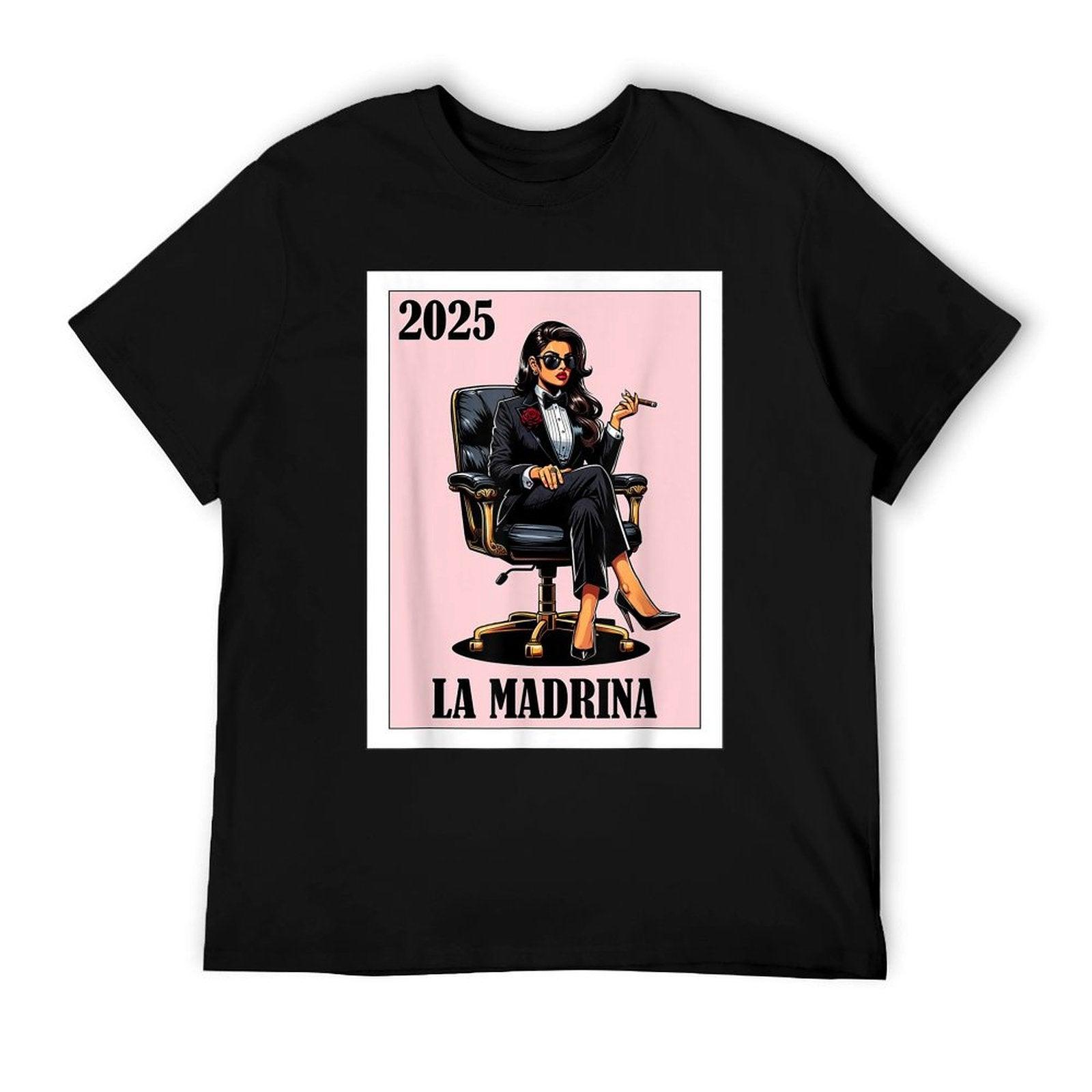Funny Mexican Baptism Madrina Proposal 2025 - La Madrina T-Shirt