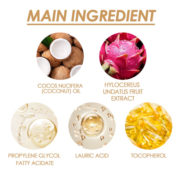 Oceaura Exotic Nourishing Body Oil, Base Oil Fractionated Coconut Oil Body Care Moisturizing Essential Oil