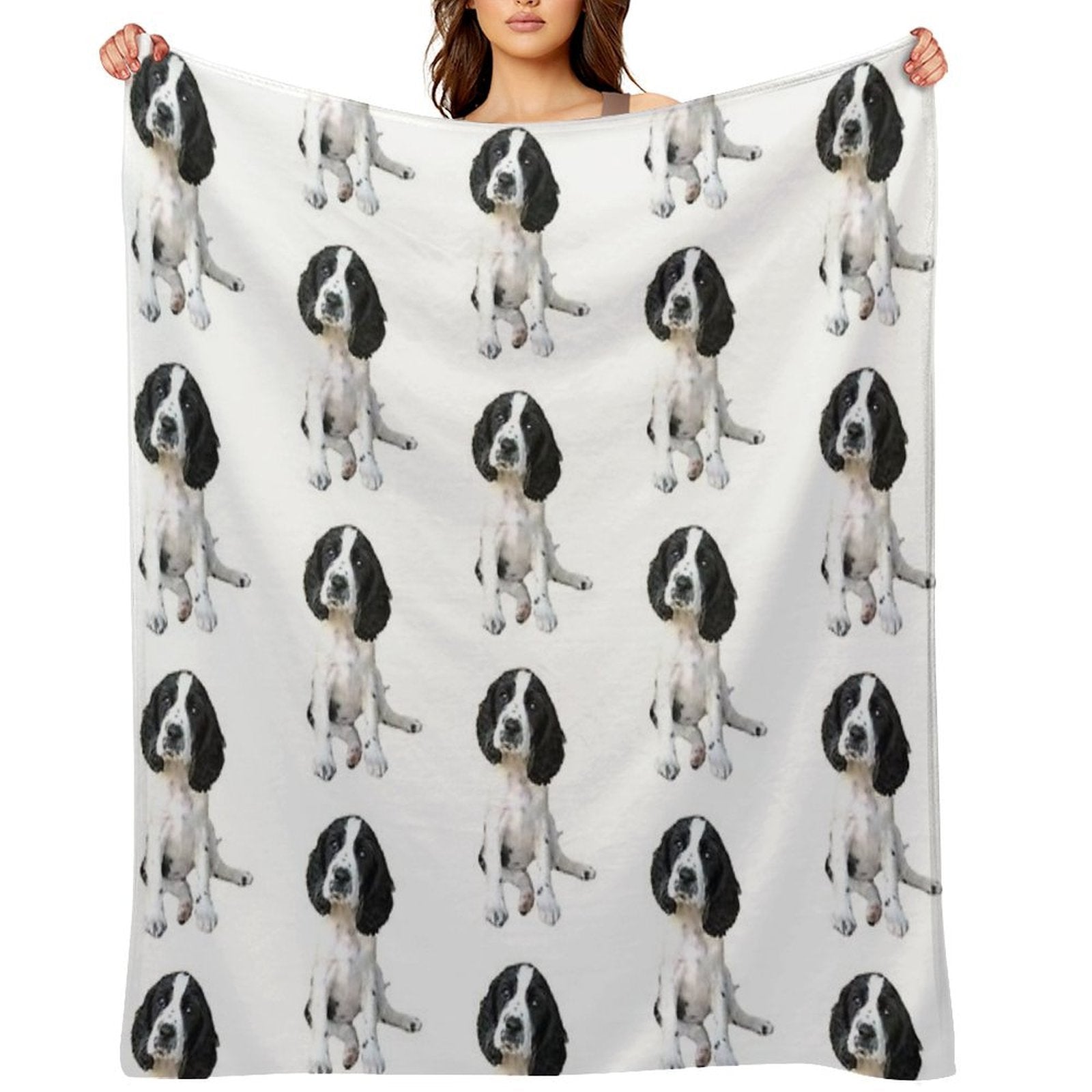 Sprocker Spaniel Multi-functional Throw Blanket