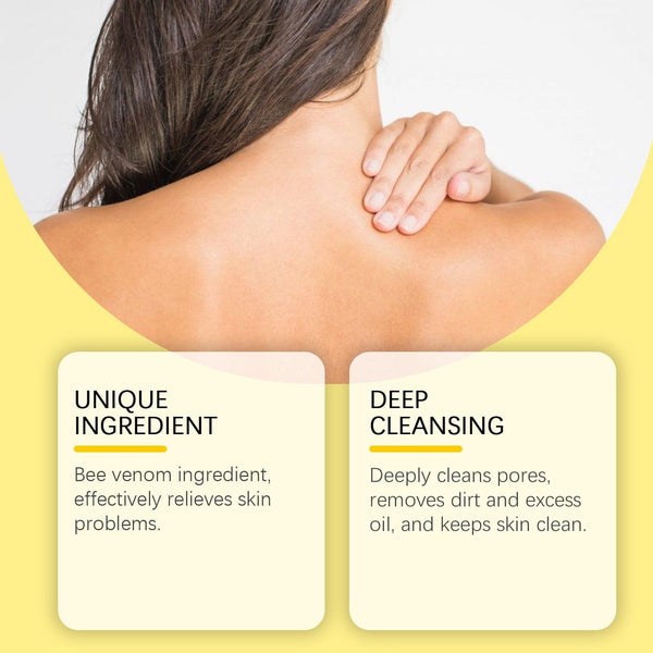 Derma Care Bee Soap, Repair Skin Moisturizing Skin Care Improve Skin Cleansing Foam Body Soap