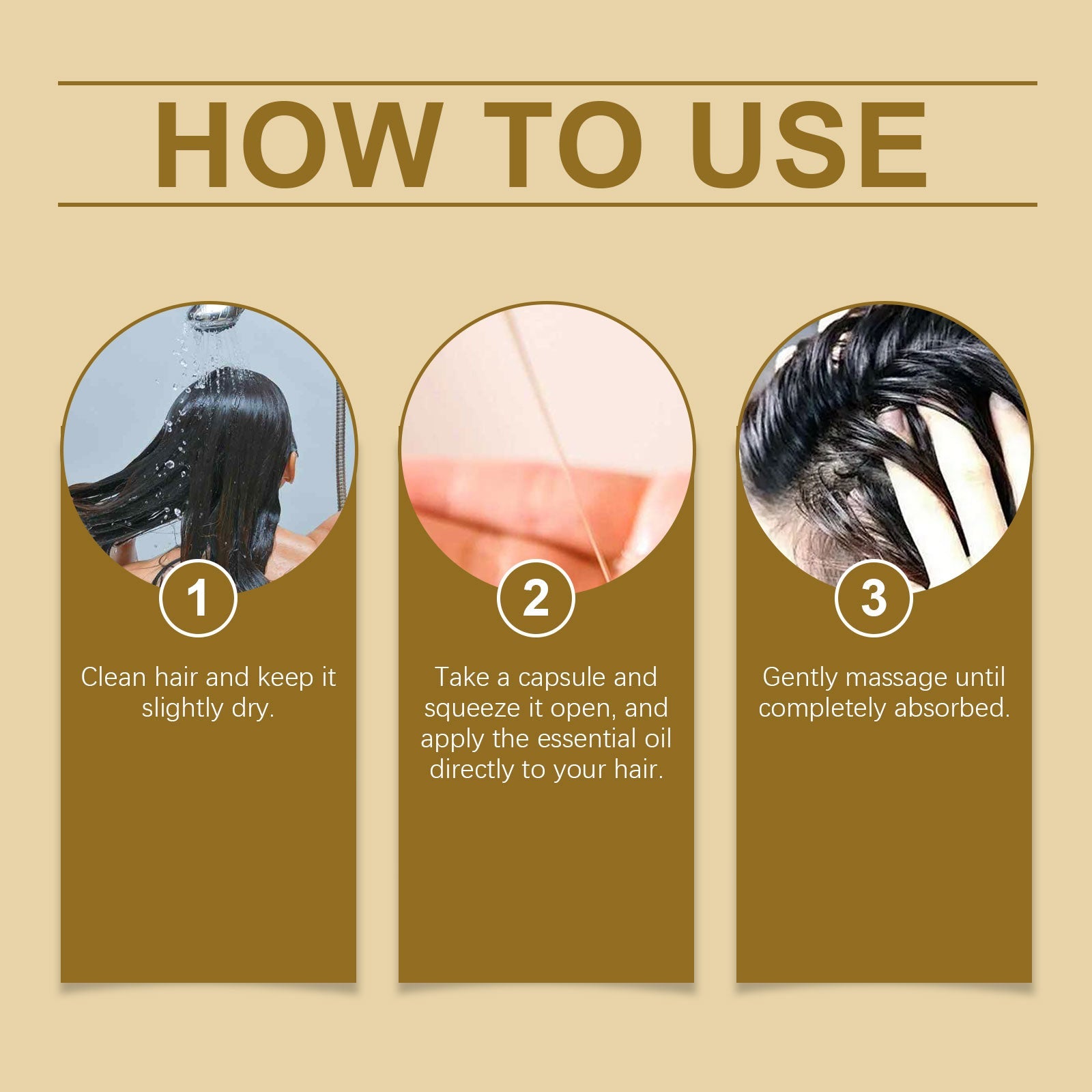 Argan Hair Care Oil Repair Dry Split Hair, Smooth And Glossy Hair Care Oil