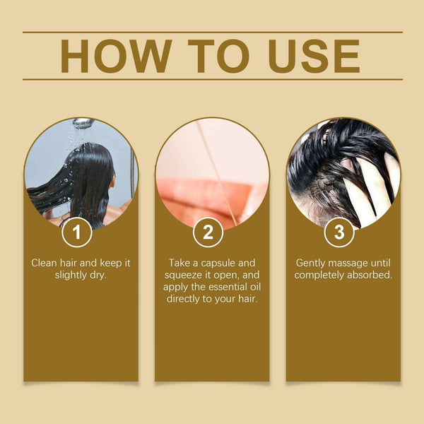 Argan Hair Care Oil Repair Dry Split Hair, Smooth And Glossy Hair Care Oil
