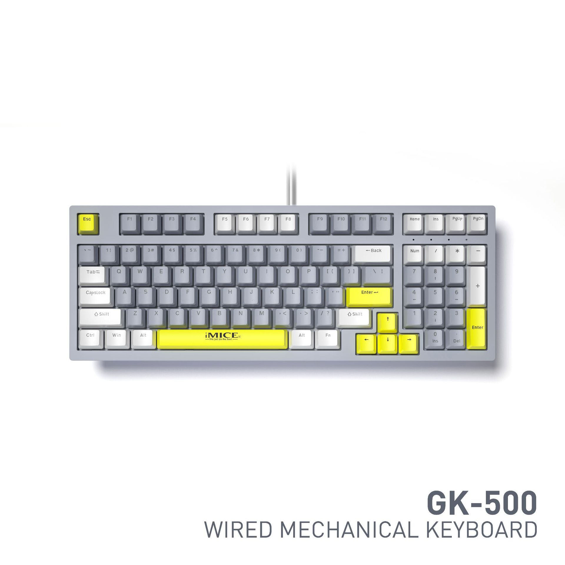 Wired green axis, red axis, tea axis, black axis mechanical keyboard, e-sports game keyboard