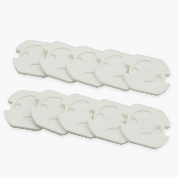 10pcs Children Against Electric Protection Socket Plastic Security Locks
