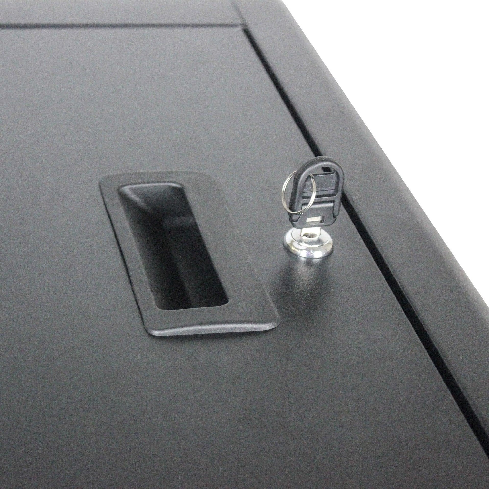 16 Bay Charging Cabinet for Laptop Chromebook Locking Charging Station-BLACK