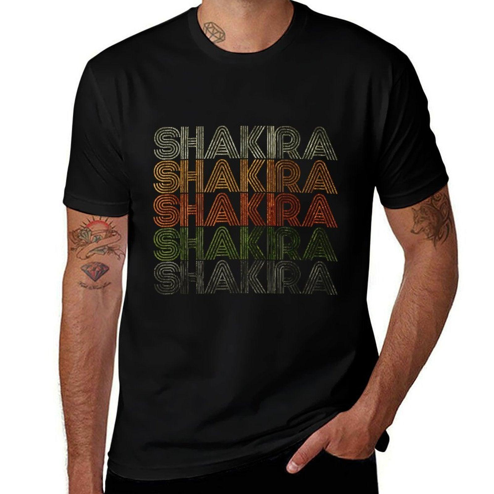Love Heart Shakira GrungeVintage Style Black Shakira  Breathable T-Shirt