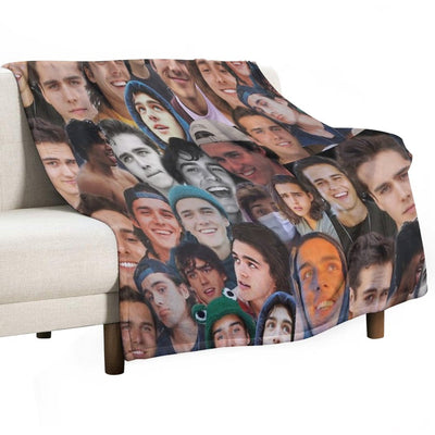 Charlie Gillespie Collage Lightweight Throw Blanket
