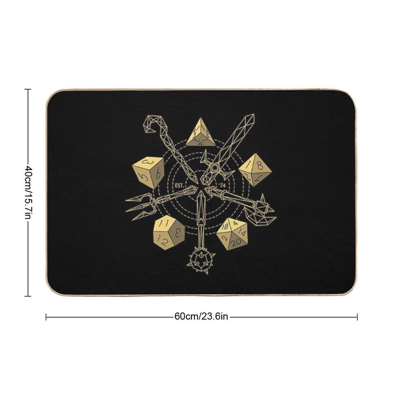 Dungeons & Dragons - Choose Your Weapon Bath Mat