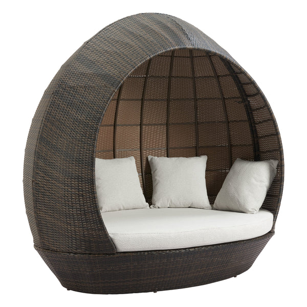Marisol Beach Daybed Brown & Beige