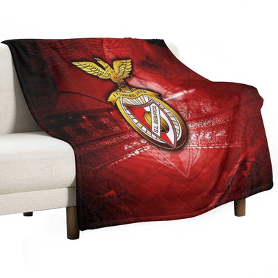 BENFICA FC Machine-washable Throw Blanket