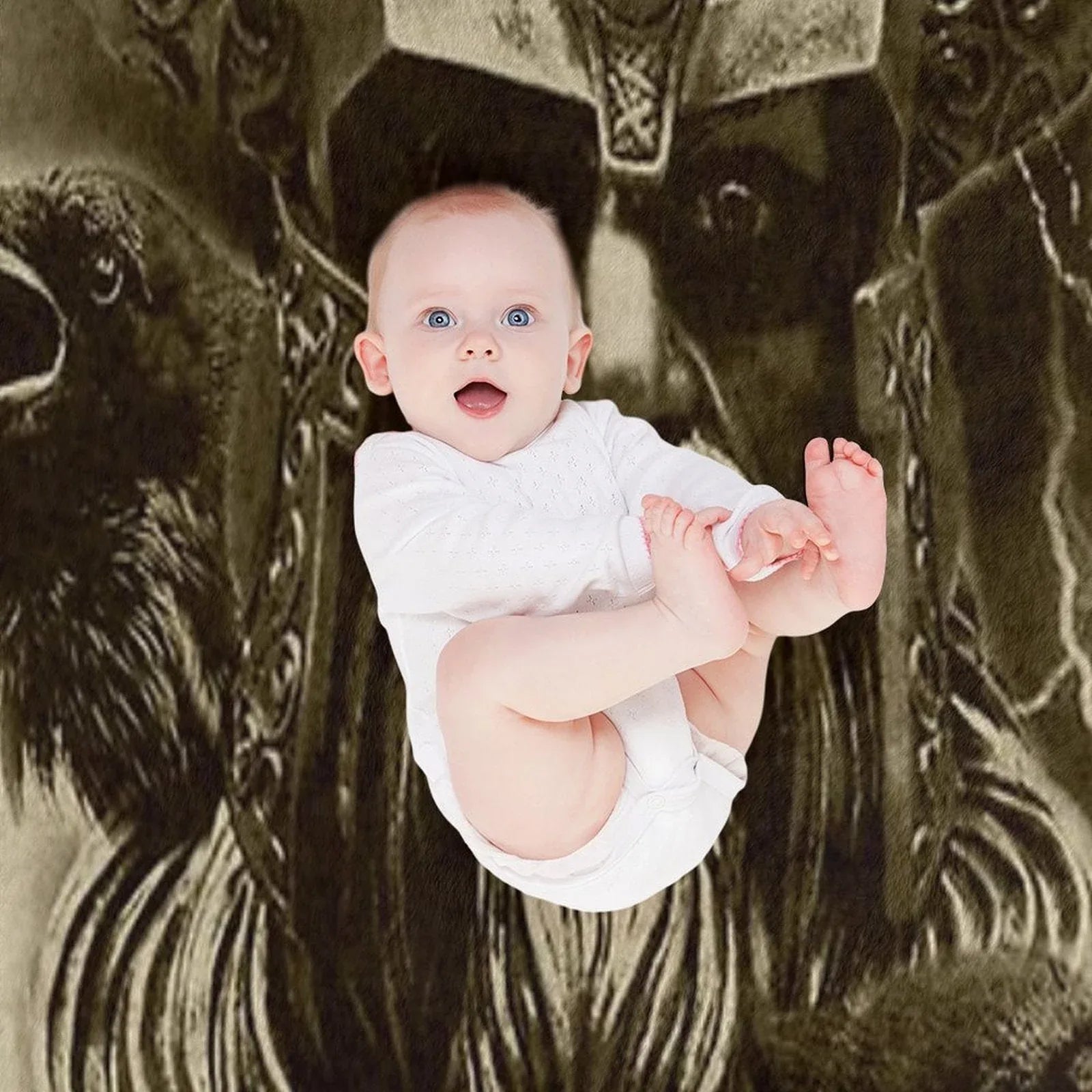 Odin Throw Blanket