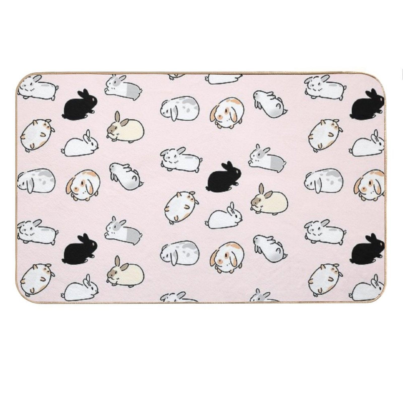 Bunny Rabbits Bath Mat
