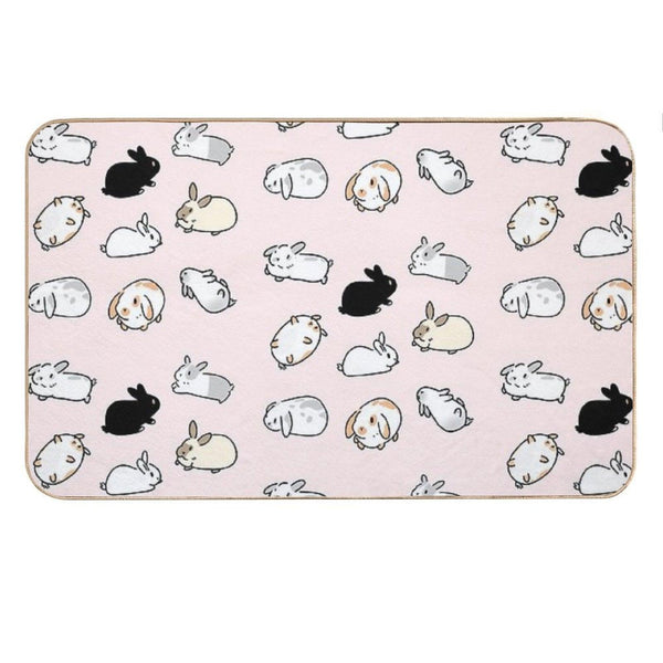 Bunny Rabbits Bath Mat