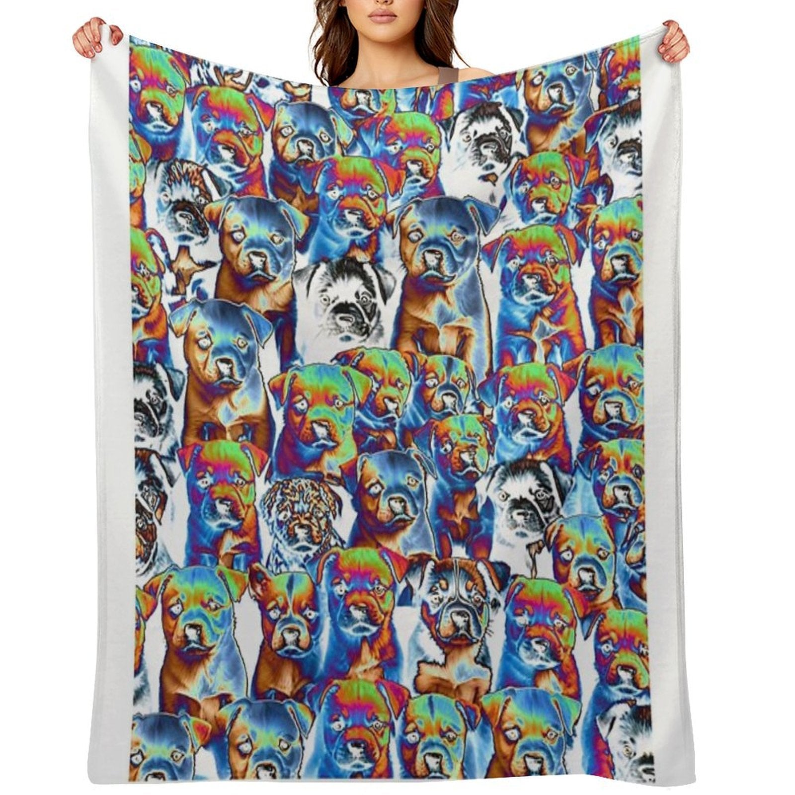 FEEL THE VIBE Easy Care Throw Blanket