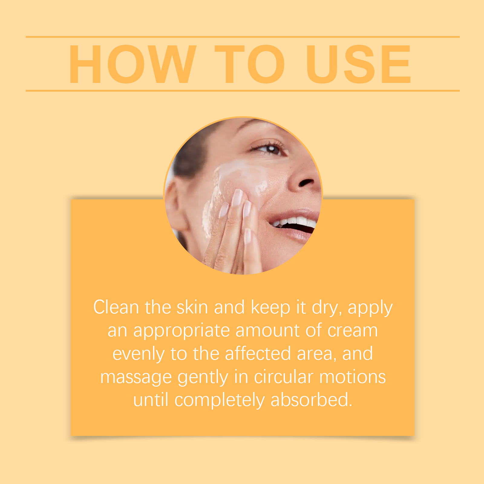 Skin Repair Cream, Moisturizing And Nourishing Moisturizing Skin With Massage Skin Care Body Care Cream