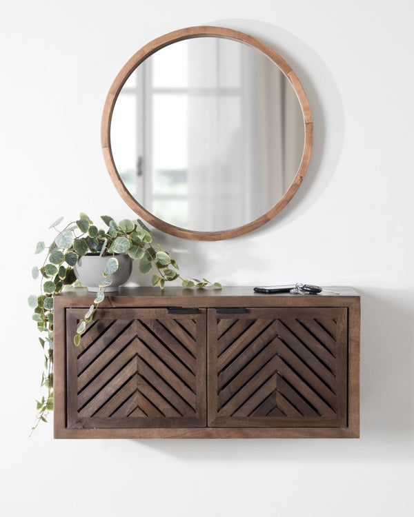 Mezzeta Decorative Wood Wall Cabinet