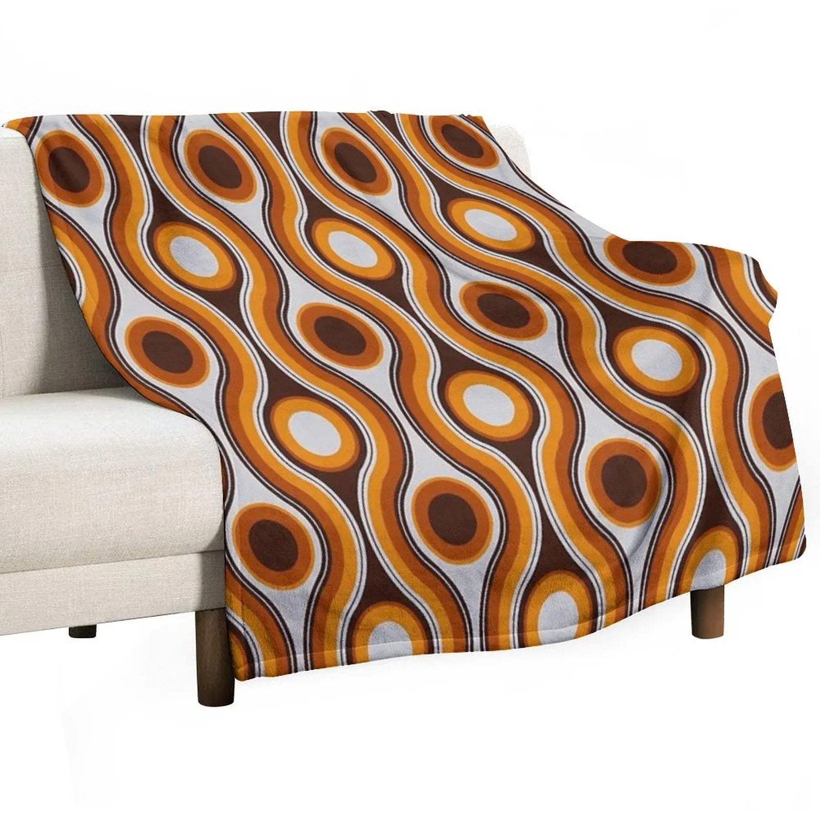 Older Patterns ~ Bridges 70s Throw Blanket