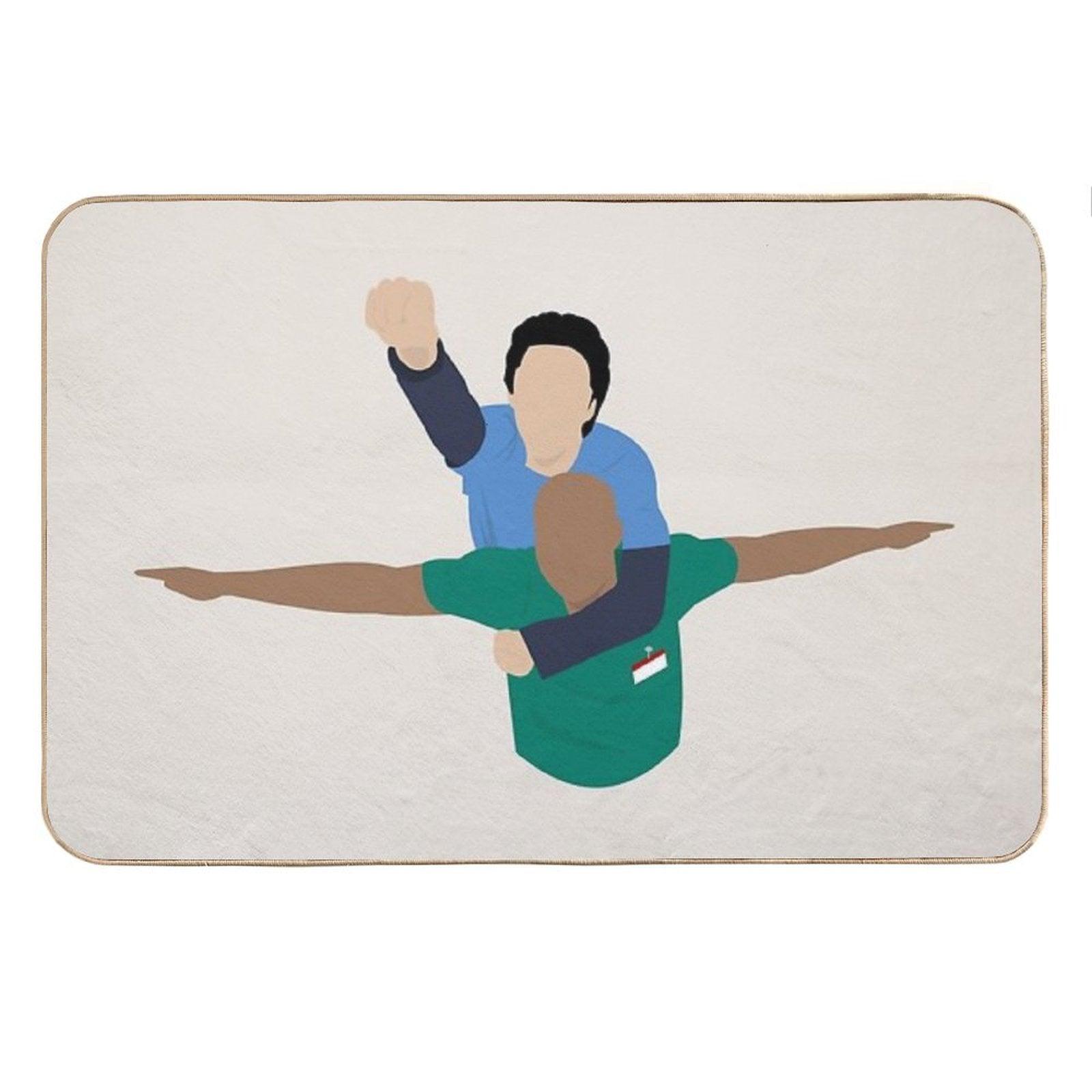 Scrubs Eagle Bath Mat