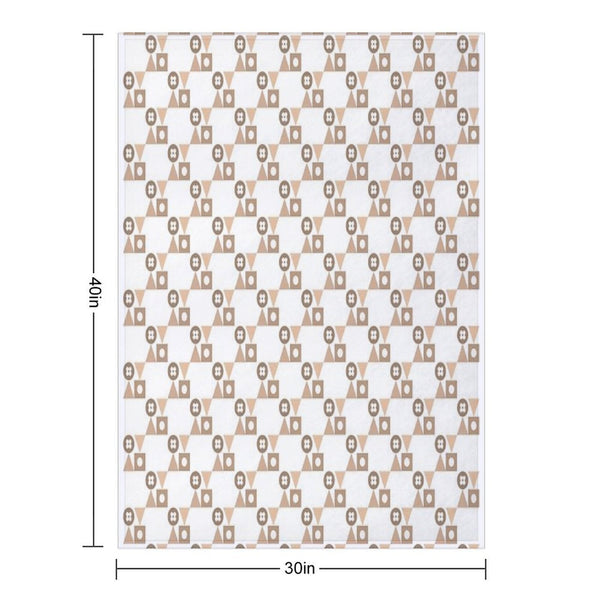 Seamless Pattern And Background Versatility Throw Blanket