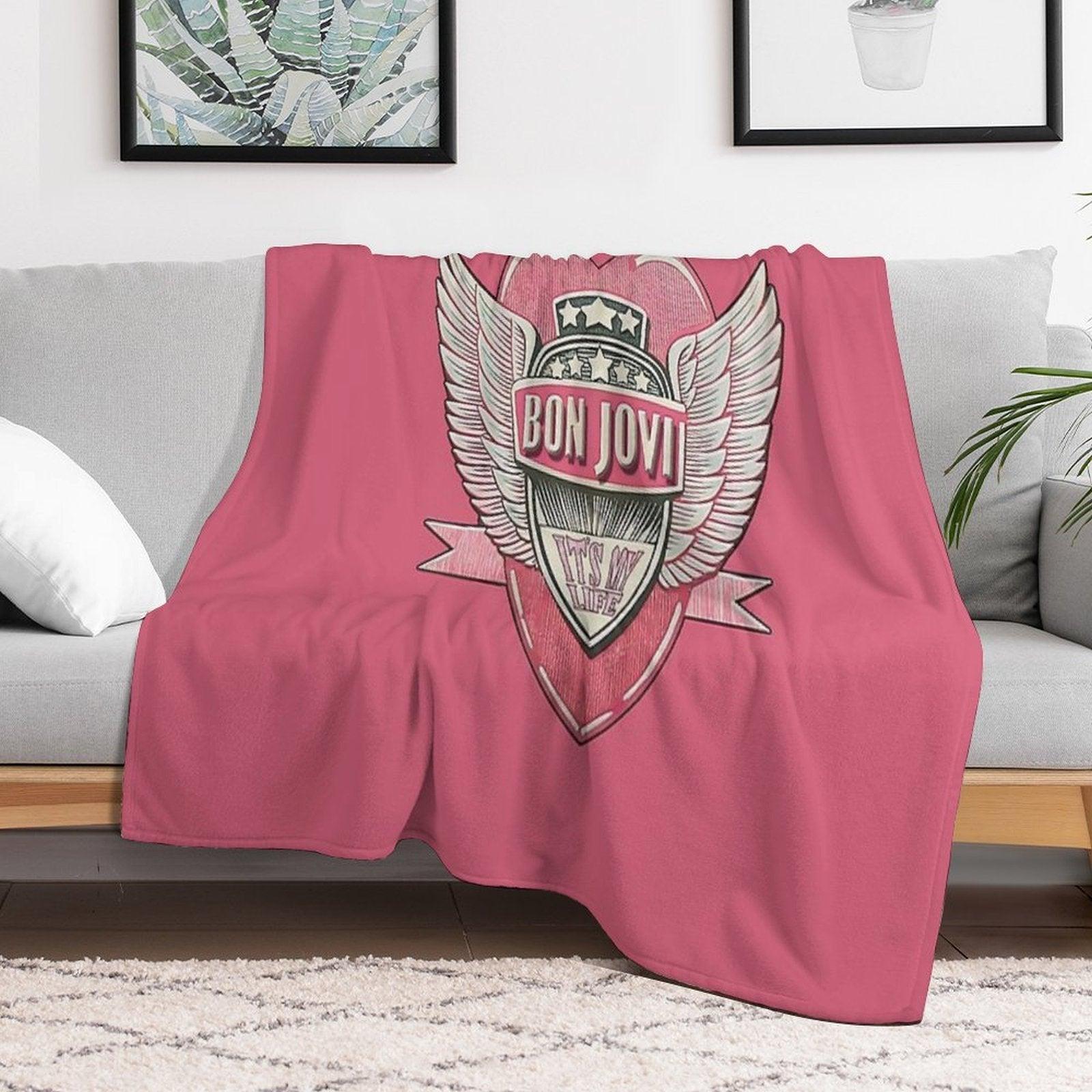 Vintage BJ It's My Life Throw Blanket
