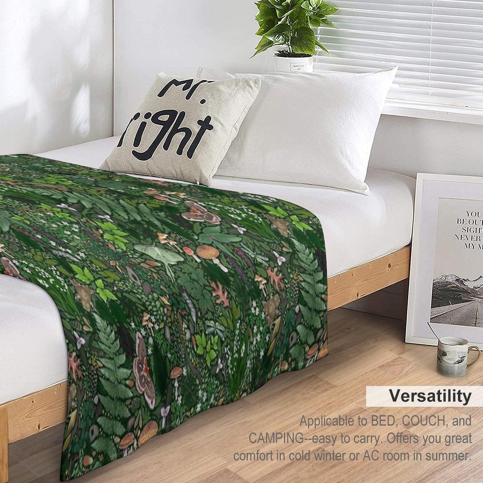 Forest Foray Throw Blanket