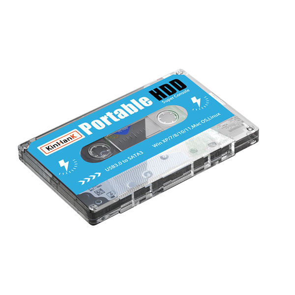 Kinhand 500G HDD Portable External Hard Drive Disk 55000 Retro Games For PSP/SEGA SATURN/Wii Gaming Card for Computer Laptop