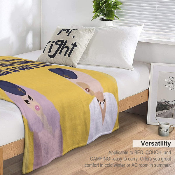 Trixie And Katya Christian Airlines Durable Throw Blanket