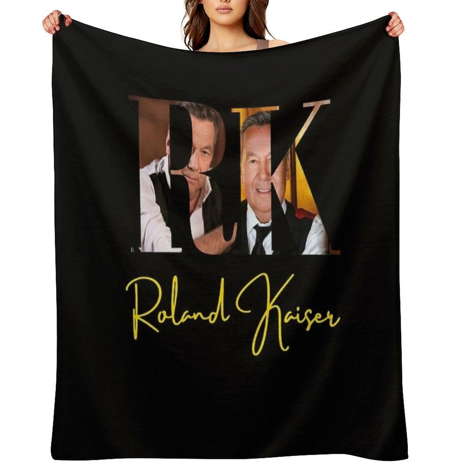 Roland Kaiser-roland Kaiser Festival- Roland Kaiser Merch Throw Blanket