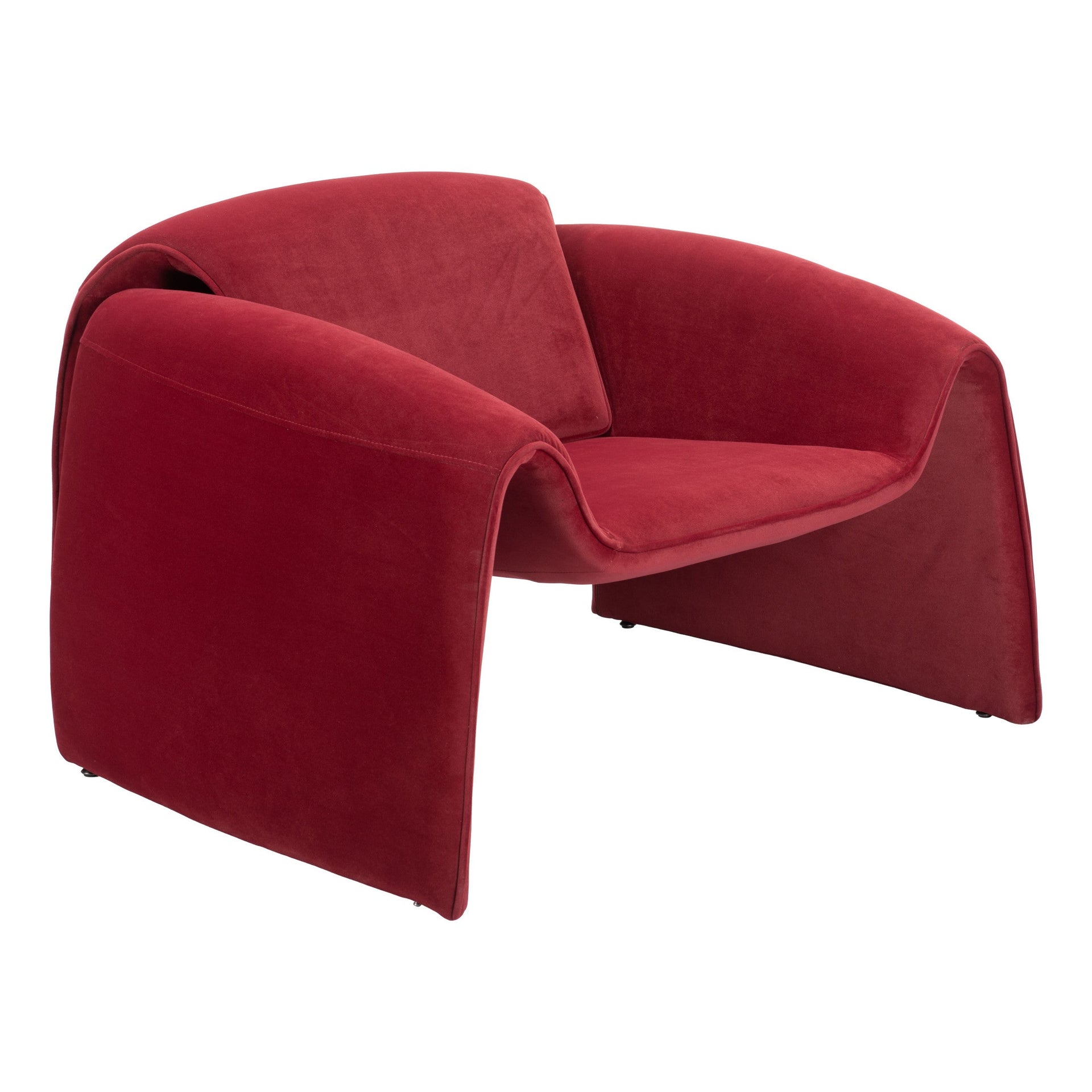 Horten Accent Chair Red