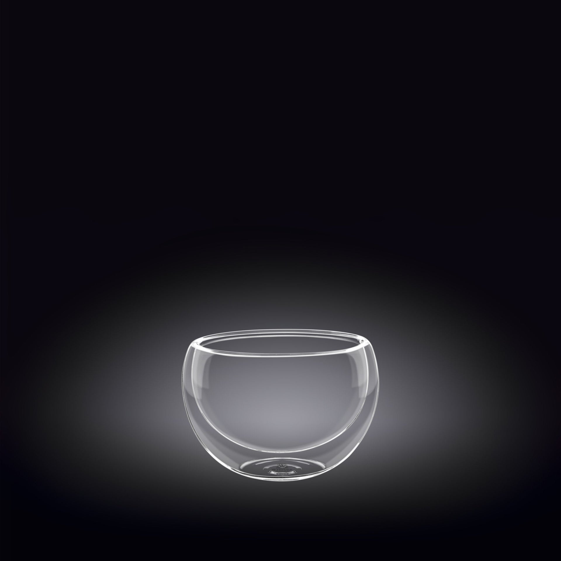 Double-Wall Vacuum Sealed Thermo Glass Bowl 1.7 Fl Oz | 50 Ml