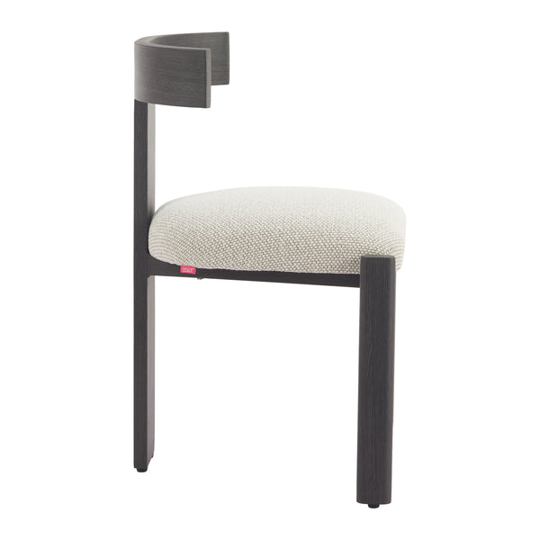 Tiana Dining Chair Black & Beige