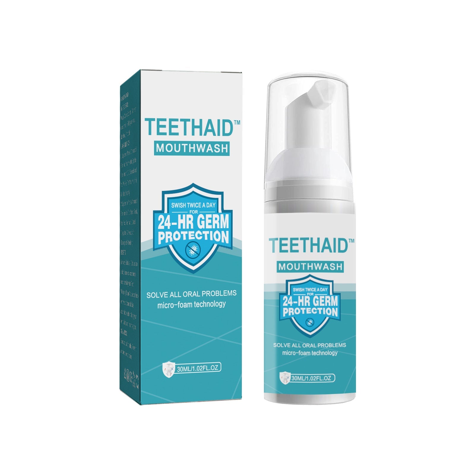 Cleanser Mousse Toothpaste Cleanser Brightening Teeth Freshening Breath Brightening Anti-Cavities Removing Stains Mouth Cleanser