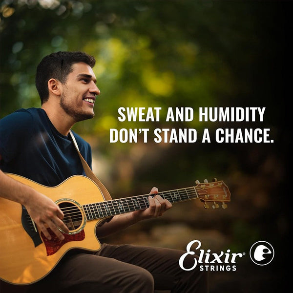 Acoustic Guitar Strings: 80/20 Bronze with NANOWEB Coating, Long - lasting Bright Tone, Comfortable Feel, Medium 13 - 56