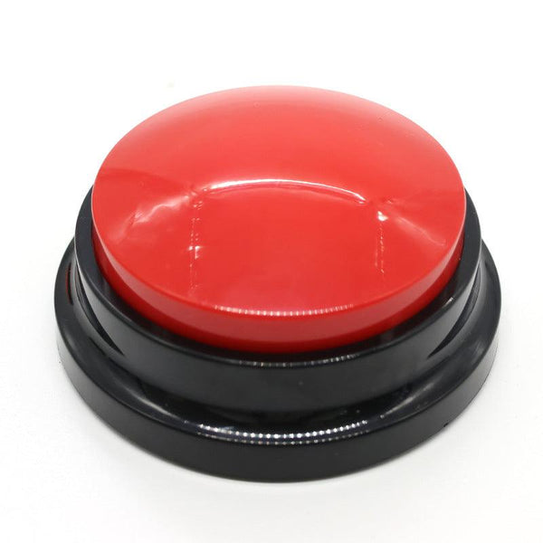 Dog Talking Button Pet Communication Key Sound Maker Cat Bell Toy Supplies Voice Recording Training Device