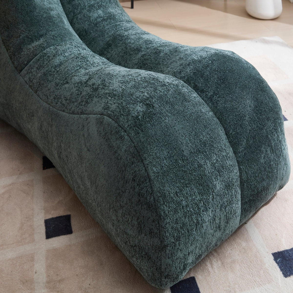 Green Bean Bag Sofa‑Lounger