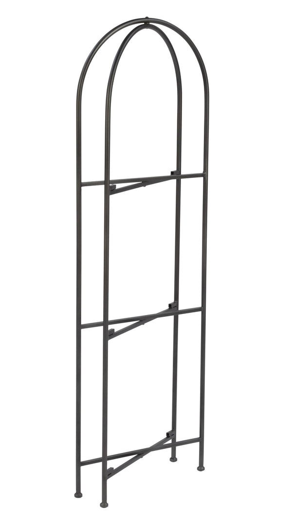 3 TIER WOOD & METAL SHELF