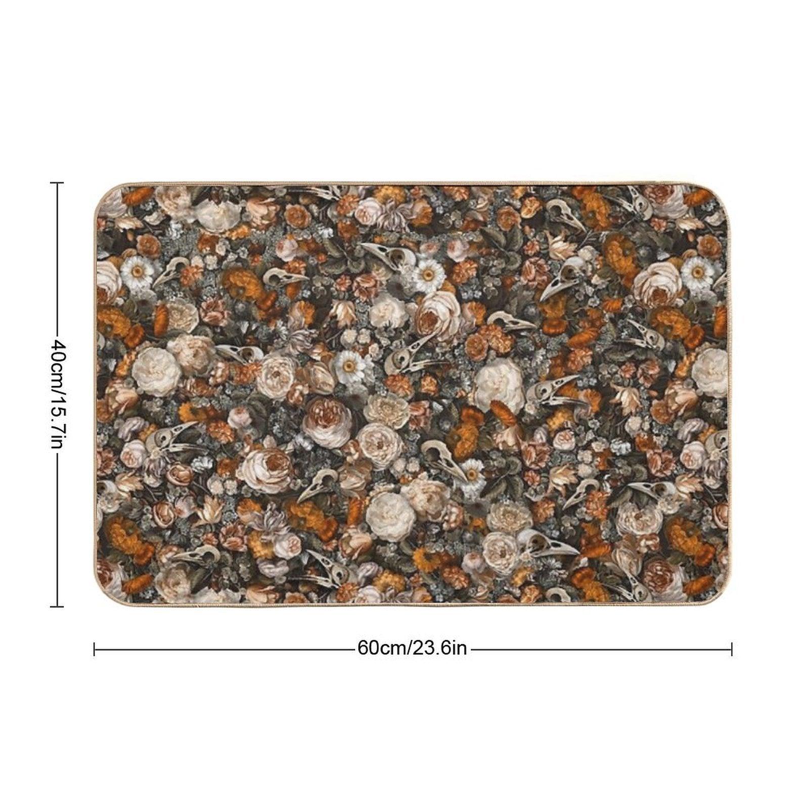 Baroque Macabre  Easy Maintenance Bath Mat