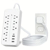 FlatCharge 8-Outlet Power Strip